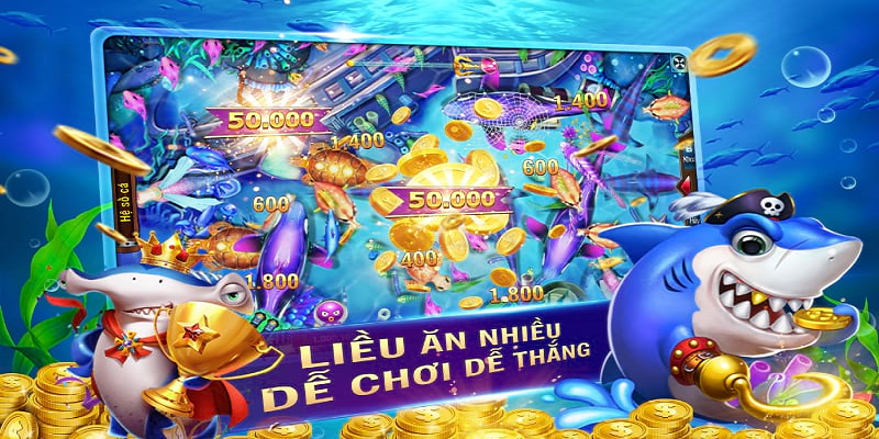 Trải nghiệm trò chơi nhận quà khủng cùng Bắn cá Bingo